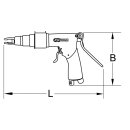KS-TOOLS Druckluft-Schweißpunkt-Bohrmaschinen (einzeln)