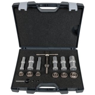 KS-TOOLS Lochstanzen-Satz für PDC-Sensoren, 20-tlg.