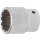 BGS technic Steckschlüssel-Einsatz Zwölfkant | Antrieb Innenvierkant 20 mm (3/4") | SW 32 mm