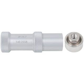 KS-TOOLS Stanzen-Satz mit Dorn, 3-tlg., Ø 26,7 mm (Skoda)