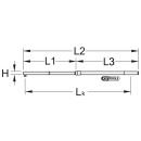 KS-TOOLS 3/4" Festeingestellter ALUTORQUEprecision-Drehmoschlüssel, 140-760Nm