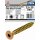 Kraftmann Mehrzweckschrauben | T-Profil (für Torx) T10 | 3,5 x 30 mm | 250 Stück