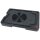 KS-TOOLS Fahrbare Auffangwanne 30 Liter, extra flach mit Rollen
