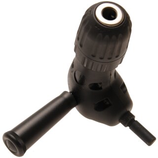 BGS technic Winkelbohrvorsatz mit Schnellspann-Bohrfutter | für Ø 0,8 - 10