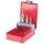 KS-TOOLS HSS Stufenbohrer-Satz, Stahlblechkassette 3-tlg.