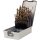 KS-TOOLS HSS-G Co 5 Spiralbohrer-Satz, Kunststoffkassette, 25-tlg., 1-13mm