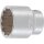 BGS technic Steckschlüssel-Einsatz Zwölfkant | Antrieb Innenvierkant 20 mm (3/4") | SW 46 mm