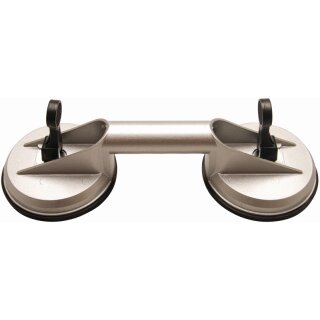BGS technic Doppel-Gummisauger | Aluminium  | Ø 115 mm