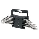 KS-TOOLS EDELSTAHL Ringmaulschlüssel-Satz, abgewinkelt, 6-tlg.