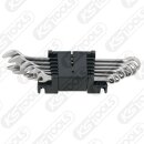 KS-TOOLS EDELSTAHL Ringmaulschlüssel-Satz,...