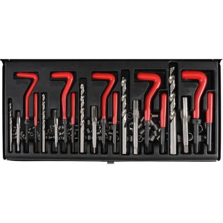 Kraftmann Gewinde-Reparatur-Satz | M5 - M12 | 130-tlg.