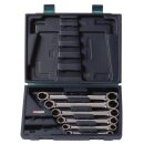 KS-TOOLS GEARplus Doppel-Ratschenringschlüssel-Satz, 6-tlg. Koffer