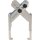 KS-TOOLS Abzieherhaken-Paar, schlanke Ausführung, 85-120mm
