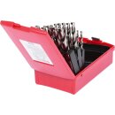 KS-TOOLS HSS-G Spiralbohrer-Satz, Kunststoffkassette, 25-tlg. 1-13mm