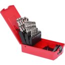 KS-TOOLS HSS-G Spiralbohrer-Satz, Kunststoffkassette, 25-tlg. 1-13mm