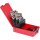 KS-TOOLS HSS-G Spiralbohrer-Satz, Kunststoffkassette, 25-tlg. 1-13mm