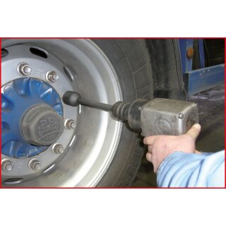 KS-TOOLS 1" Sechskant-Torsions-Kraftstecknuss, XL, 24mm, 350Nm