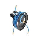 BGS technic Druckluftschlauch mit Aufroller | automatsich | 15 m