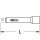 KS-TOOLS EDELSTAHL 1" Verlängerung, 250mm