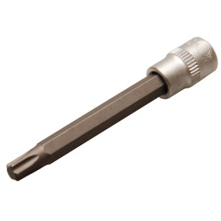 BGS technic Bit-Einsatz | Länge 75 mm | Antrieb Innenvierkant 6,3 mm (1/4") | T-Profil (für Torx) T35