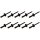 BGS technic Kunststoff-Blindniete für Art. 8463 | 5,0 x 15,8 mm | 10-tlg.
