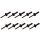 BGS technic Kunststoff-Blindniete für Art. 8463 | 5,0 x 17,2 mm | 10-tlg.