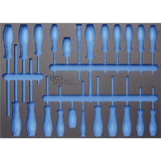 BGS technic Werkstattwageneinlage 3/3 | leer | für Art. 4014