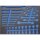 BGS technic Werkstattwageneinlage 3/3 | leer | für Art. 4016
