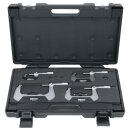 KS-TOOLS Bügelmessschrauben-Satz, 0-100mm, 4-tlg.