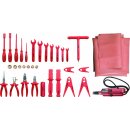 KS-TOOLS Werkzeugsatz mit isolierten Werkzeugen, 36-tlg.