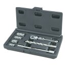 KS-TOOLS ABS-Sensoren-Reibahlen-Satz, 7-tlg.