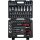 KS-TOOLS 1/4"+1/2" CHROMEplus Steckschlüssel-Satz, 78-tlg.