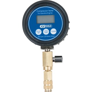 KS-TOOLS Kompressionsmanometer 0-20 bar