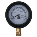 KS-TOOLS Manometer Ø 75,0 mm, 0 - 1 bar mit...
