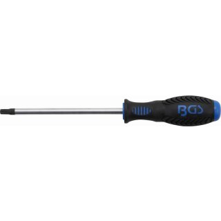 BGS technic Schraubendreher | T-Profil (für Torx) mit Bohrung T40 | Klingenlänge 150 mm