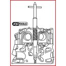 KS-TOOLS Injektoren-Sitz-Reinigungswerkzeug, 1.6l PSA Common-Rail Diesel