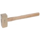 KS-TOOLS BRONZEplus Fäustel 1500 g, mit Hickorystiel