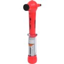 KS-TOOLS 1/4" Mini Drehmomentschlüssel mit Schutzisolierung und Umschalt-Ratschenkopf, 5-25Nm
