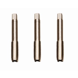 BGS technic Gewindebohrer-Satz | Vor-, Mittel- und Fertigschneider | HSS-G | M12 x 1,75 | 3-tlg.