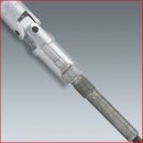 KS-TOOLS 3/8" Glühkerzen-Gelenknuss-Satz, kurz, 6-tlg.