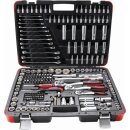 Kraftmann Steckschlüssel-Satz | Antrieb 6,3 mm (1/4") / 10 mm (3/8") / 12,5 mm (1/2") | 216-tlg.