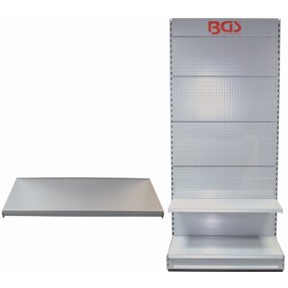 BGS technic Zusatzboden für Verkaufswand Art. 49 | 1000 x 370 mm