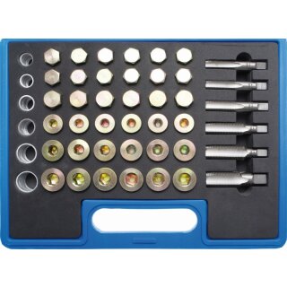 BGS technic Reparatursatz für Öl-Ablass-Gewinde | 114-tlg.