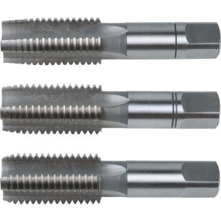 KS-TOOLS HSS CO Handgewindebohrer-Satz M, M30x3,5, 3-tlg.