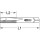 KS-TOOLS HSS CO Handgewindebohrer-Satz M, M30x3,5, 3-tlg.