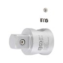 BGS technic Gleitgriff-Adapter für Verlängerungen | Abtrieb Außenvierkant 20 mm (3/4")