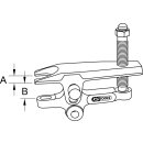 KS-TOOLS Universal-Kugelgelenk-Ausdrücker, 20mm