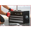 KS-TOOLS Werkzeugtruhe mit 3 Schubladen-schwarz, L508xH255xB303mm