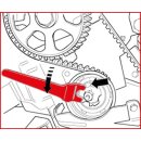 KS-TOOLS Motoreinstell-Werkzeug-Satz für VAG, 19-tlg.