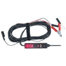 KS-TOOLS Funktionsprüflampe 6-24V DC mit 5 Meter Kabel